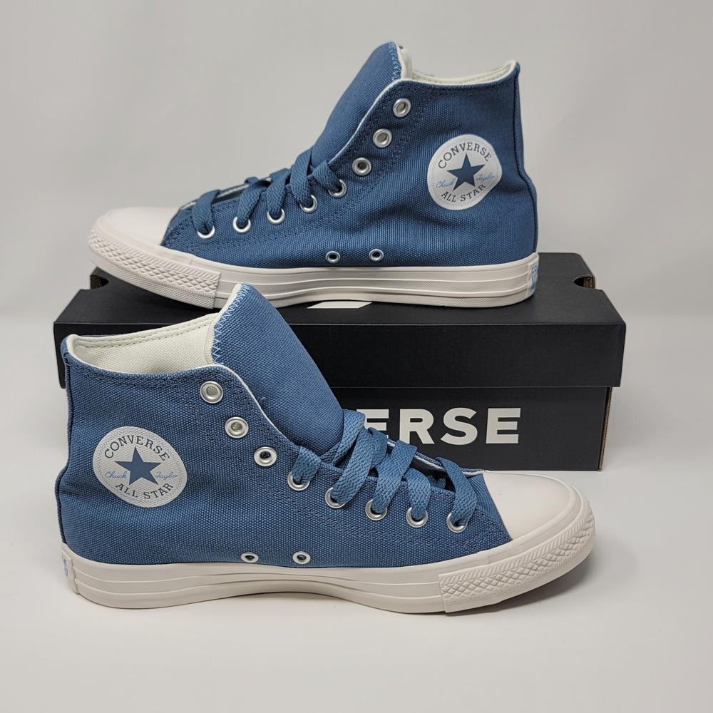 Converse Chuck Taylor All Star Heavy Canvas Men's High-Top Shoes Blue Mens 8 W10